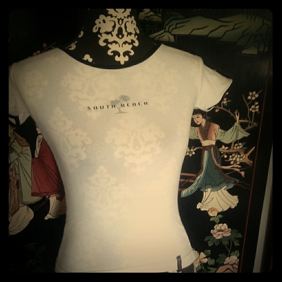 PACO 1498 PARIS t-shirt with South Beach 🌴logo - Picture 1 of 4